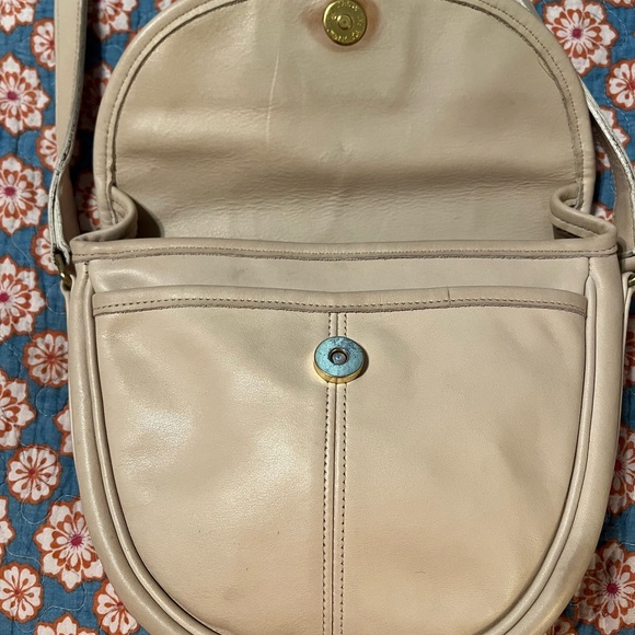 Rare Vintage Coach Paris Bag 4100 - Bone - Picture 7 of 11